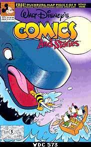 Walt Disney Comics and Stories (1940) no. 573 - Used