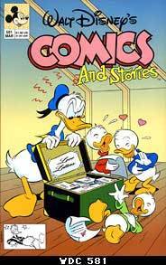 Walt Disney Comics and Stories (1940) no. 581 - Used