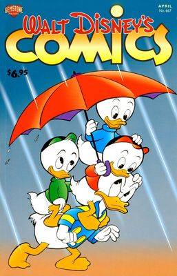 Walt Disney Comics and Stories (1940) no. 667 - Used