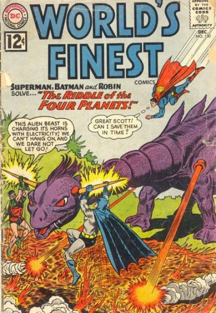Worlds Finest (1941) no. 130 - Used