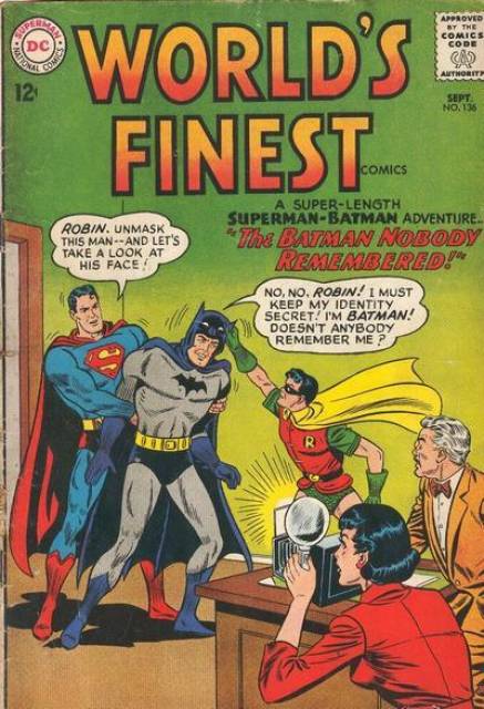 Worlds Finest (1941) no. 136 - Used