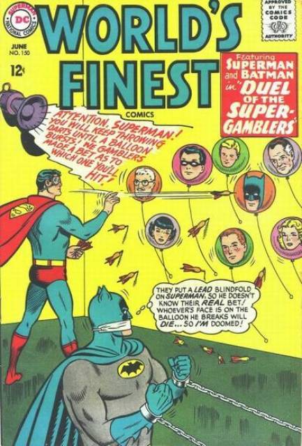 Worlds Finest (1941) no. 150 - Used