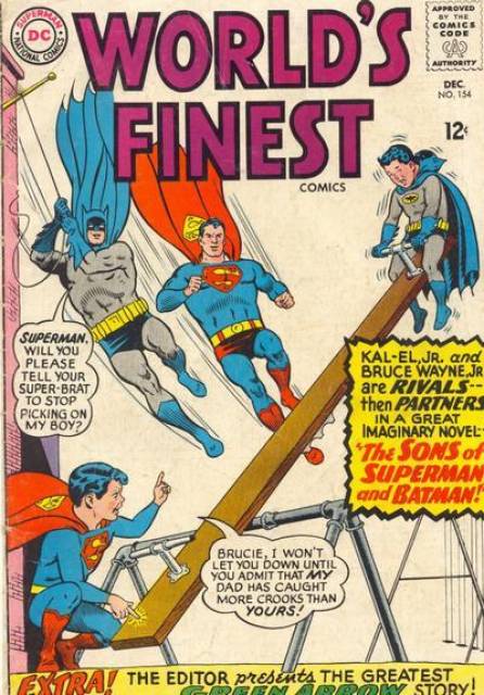 Worlds Finest (1941) no. 154 - Used