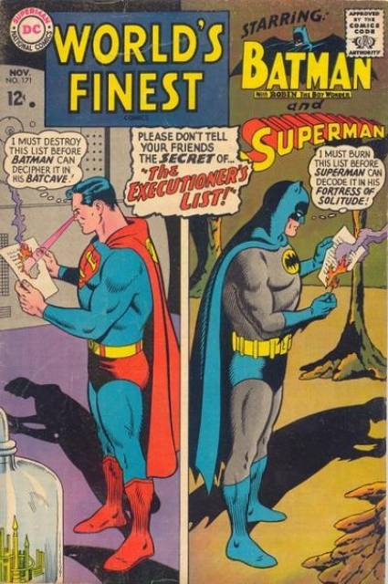 Worlds Finest (1941) no. 171 - Used