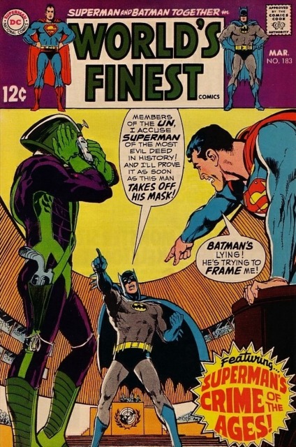 Worlds Finest (1941) no. 183 - Used