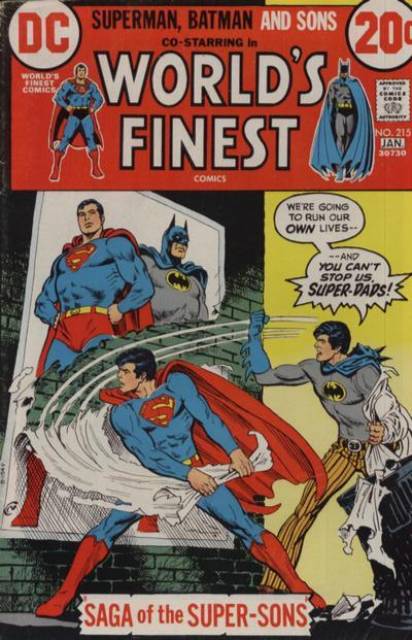 Worlds Finest (1941) no. 215 - Used