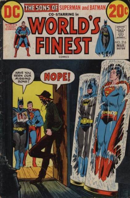 Worlds Finest (1941) no. 216 - Used