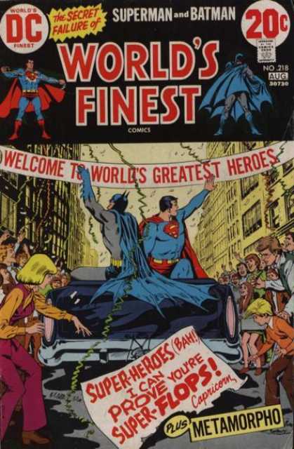 Worlds Finest (1941) no. 218 - Used
