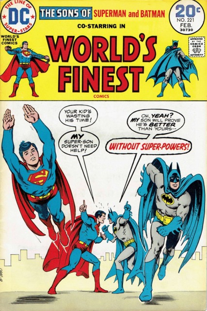 Worlds Finest (1941) no. 221 - Used