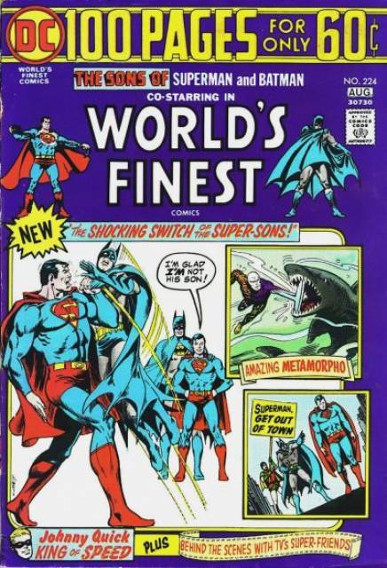 Worlds Finest (1941) no. 224 - Used