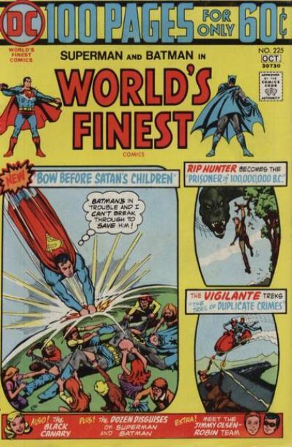 Worlds Finest (1941) no. 225 - Used