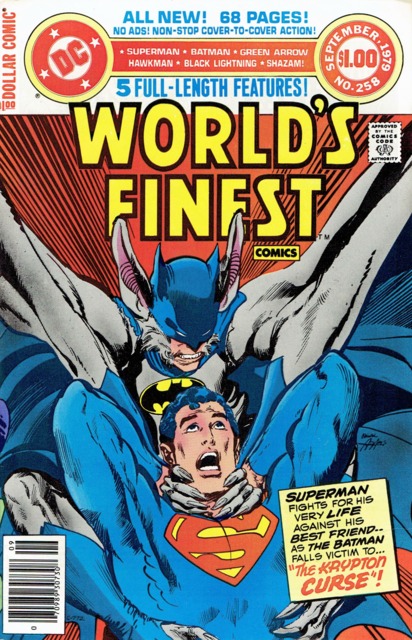Worlds Finest (1941) no. 258 - Used