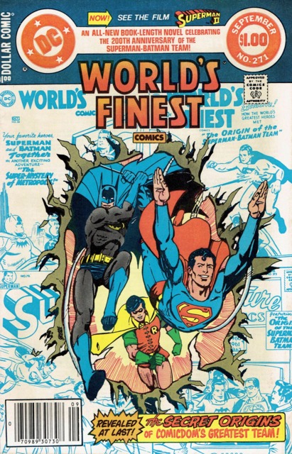 Worlds Finest (1941) no. 271 - Used