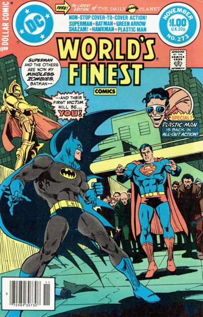 Worlds Finest (1941) no. 273 - Used
