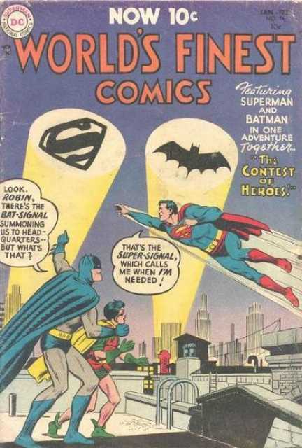 Worlds Finest (1941) no. 74 - Used