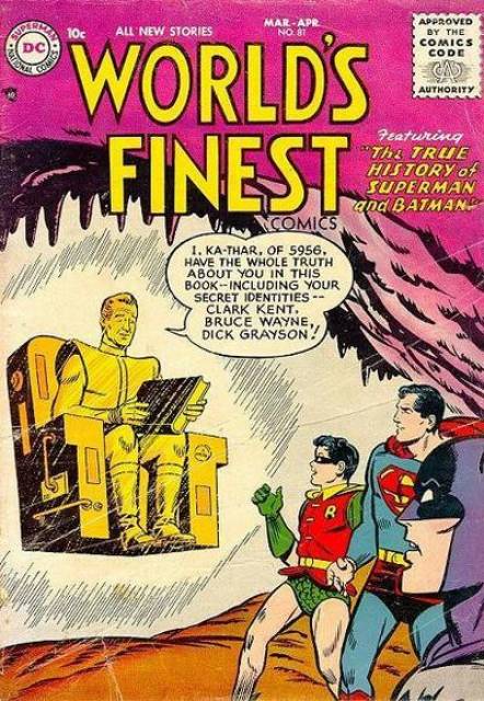 Worlds Finest (1941) no. 81 - Used