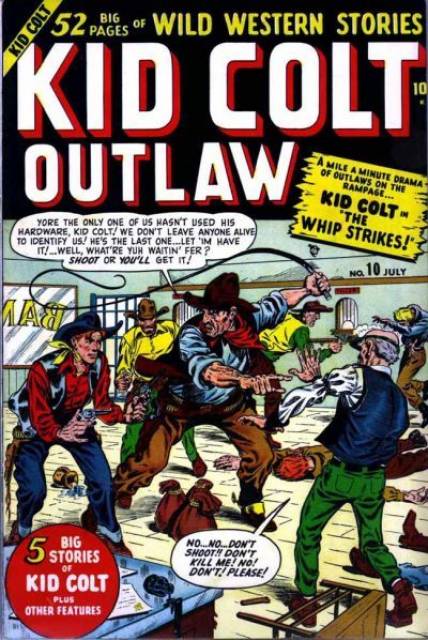Kid Colt Outlaw (1948) no. 10 - Used