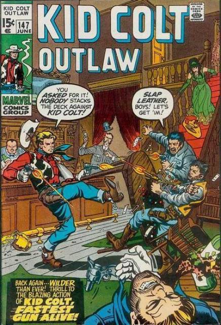 Kid Colt Outlaw (1948) no. 147 - Used