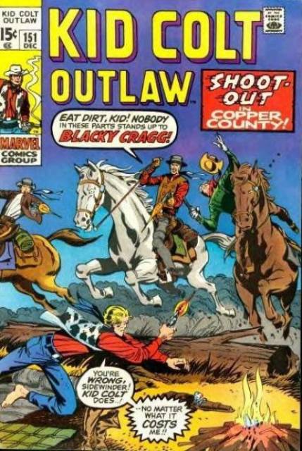 Kid Colt Outlaw (1948) no. 151 - Used