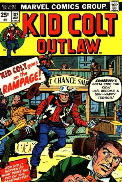 Kid Colt Outlaw (1948) no. 182 - Used