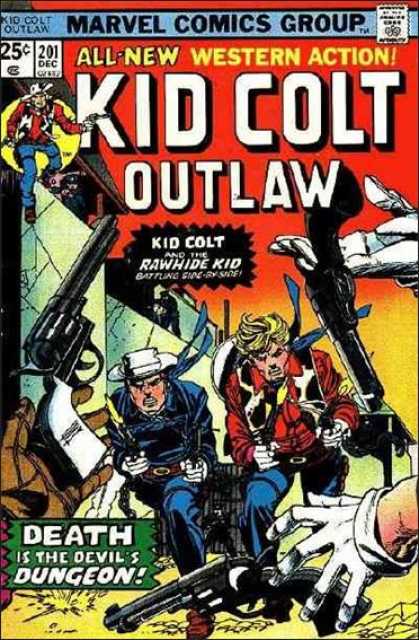 Kid Colt Outlaw (1948) no. 201 - Used