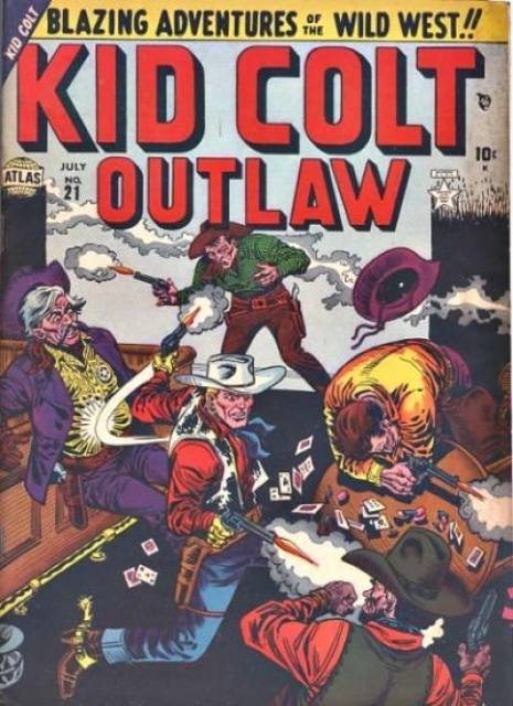 Kid Colt Outlaw (1948) no. 21 - Used