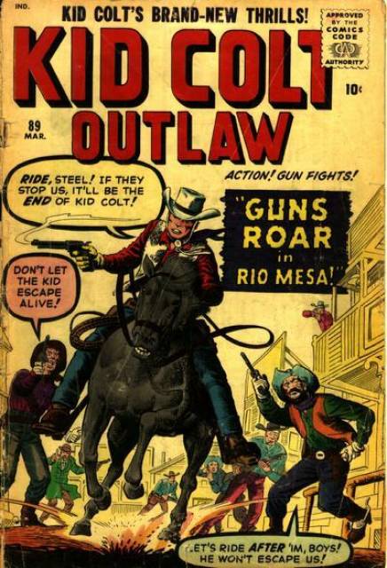 Kid Colt Outlaw (1948) no. 89 - Used