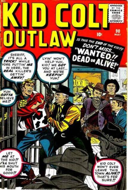 Kid Colt Outlaw (1948) no. 90 - Used