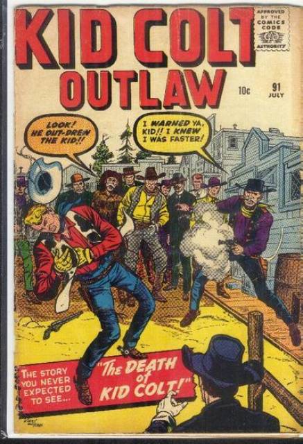 Kid Colt Outlaw (1948) no. 91 - Used