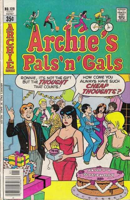 Archies Pals N Gals (1952) no. 129 - Used