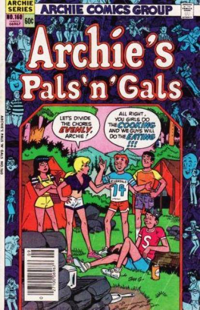 Archies Pals N Gals (1952) no. 160 - Used
