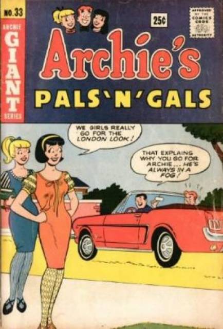Archies Pals N Gals (1952) no. 33 - Used