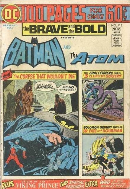Brave and the Bold (1955) no. 115 - Used