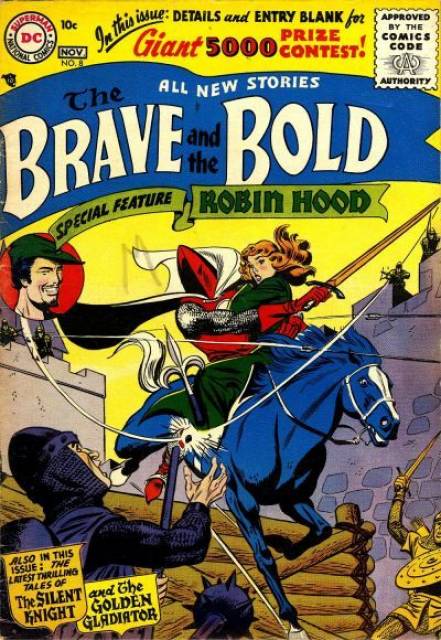 Brave and the Bold (1955) no. 8 - Used