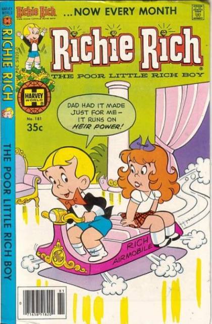Richie Rich (1960) no. 181 - Used