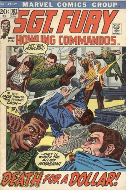 SGT Fury and his Howling Commandos (1963) no. 102 - Used