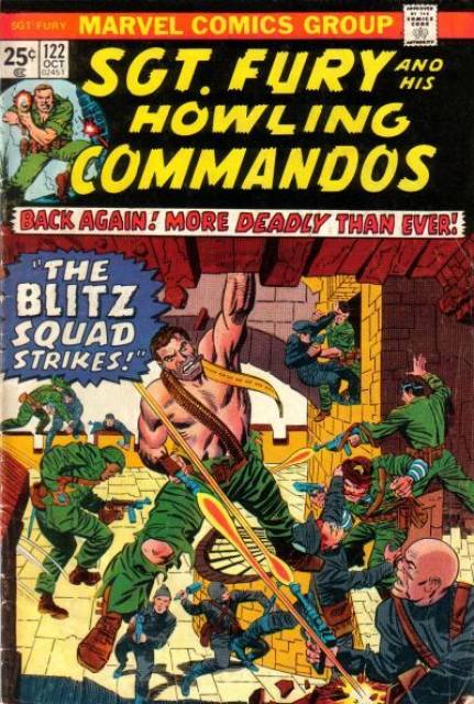 SGT Fury and his Howling Commandos (1963) no. 122 - Used