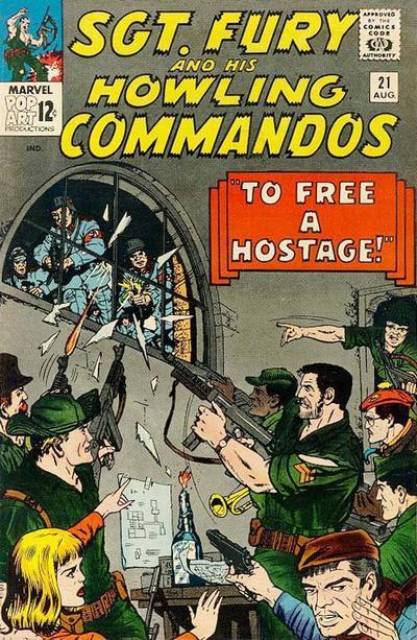 SGT Fury and his Howling Commandos (1963) no. 21 - Used