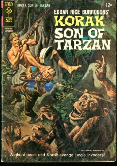 Korak, Son of Tarzan (1964) no. 10 - Used