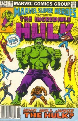 Marvel Super-Heroes (1966) no. 100 - Used