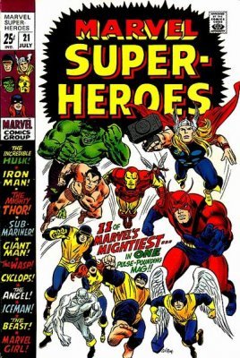 Marvel Super-Heroes (1966) no. 21 - Used