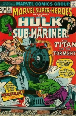 Marvel Super-Heroes (1966) no. 34 - Used