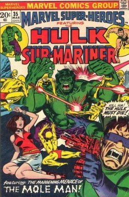 Marvel Super-Heroes (1966) no. 35 - Used