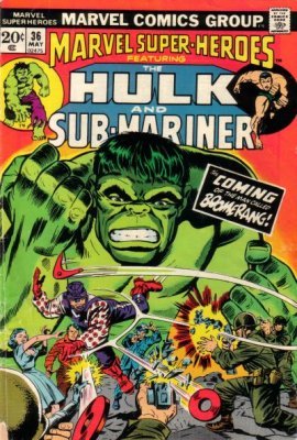 Marvel Super-Heroes (1966) no. 36 - Used
