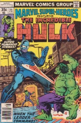 Marvel Super-Heroes (1966) no. 71 - Used