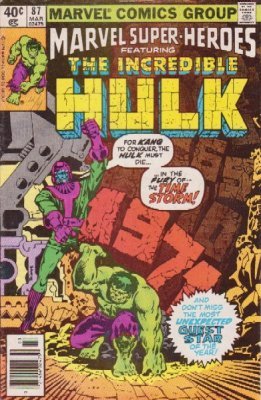 Marvel Super-Heroes (1966) no. 87 - Used
