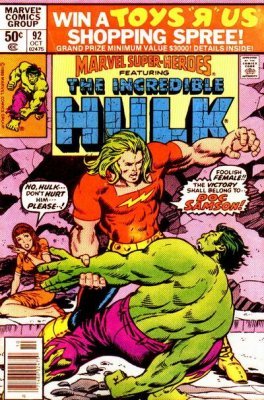 Marvel Super-Heroes (1966) no. 92 - Used