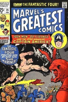 Marvels Greatest Comics (1965) no. 25 - Used
