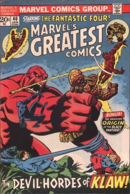 Marvels Greatest Comics (1965) no. 40 - Used