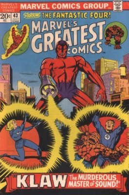 Marvels Greatest Comics (1965) no. 43 - Used